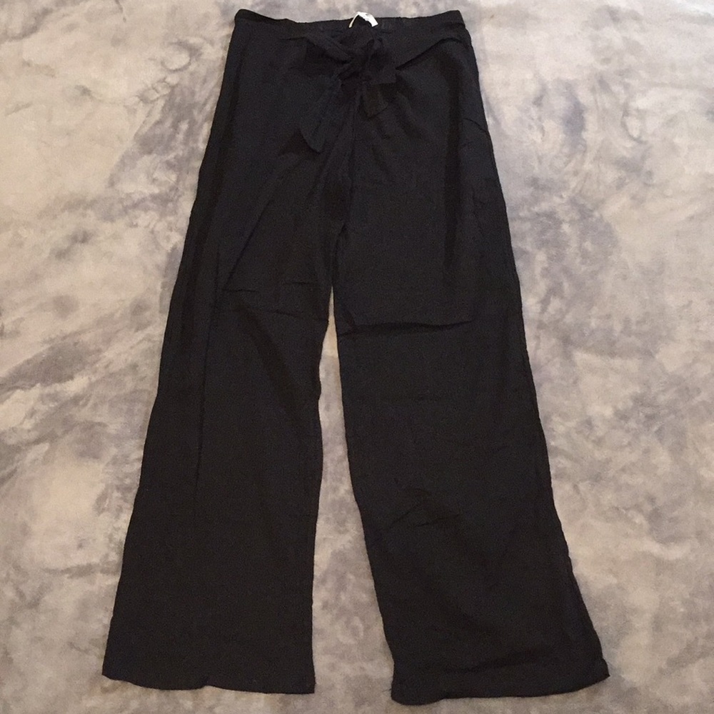 black pants